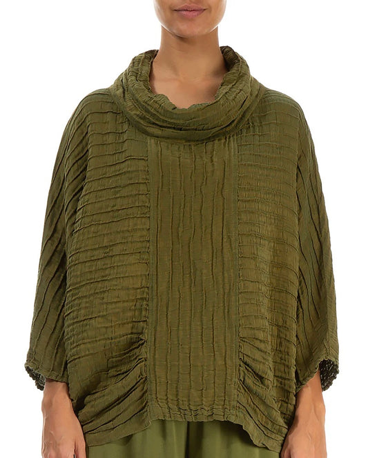 Grizas 5403-ST1 Cowl Top Chartreuse