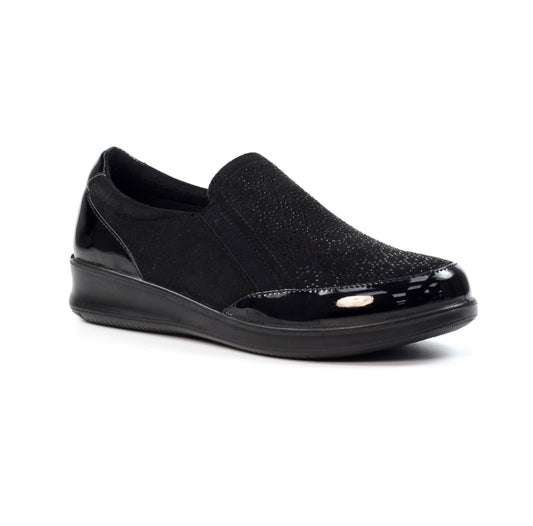 Lunar black Hattie shoe FLN053