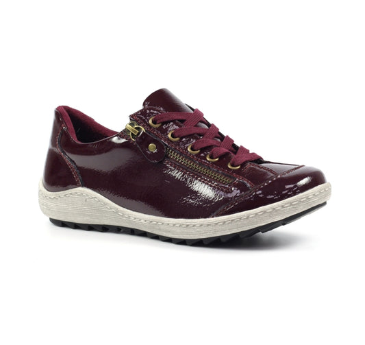 Lunar Burgundy Napier Shoe FLB105