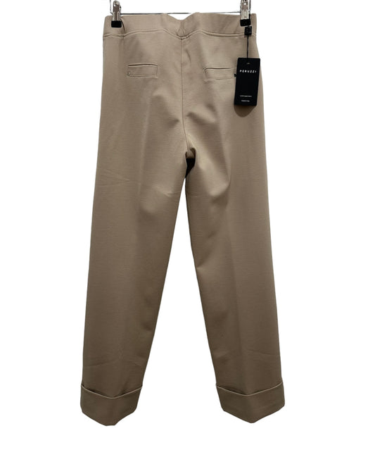 Peruzzi W24121 Classic Turn up Trouser Sand