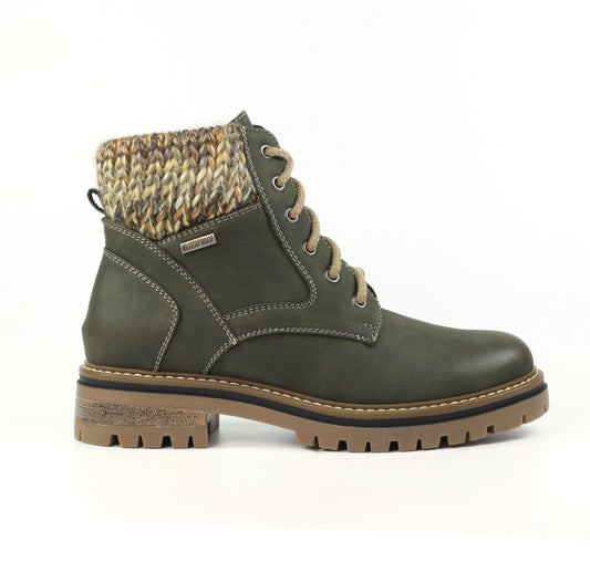 Lunar Yestin Olive Waterproof Boot