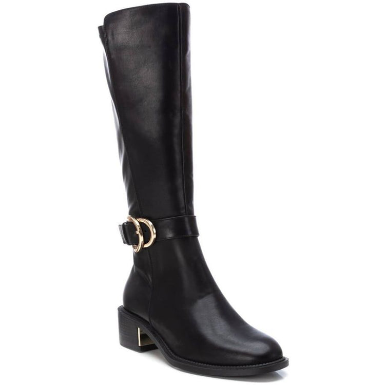 Xti Black Long Boots 143100