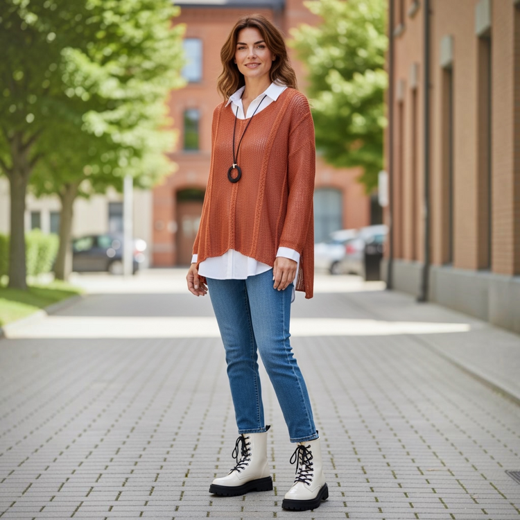 Naya Knitwear NAW26120 Tigerlily