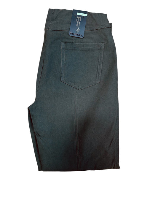 Robell Bella 09 Fleece Lined Trousers 51568-54025 Olive