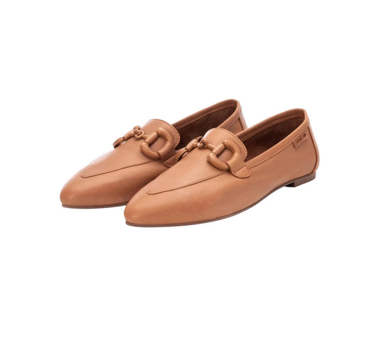 Carmela Leather Pumps Tan