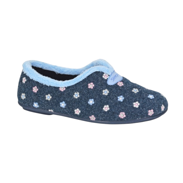 Carol Slippers Blue