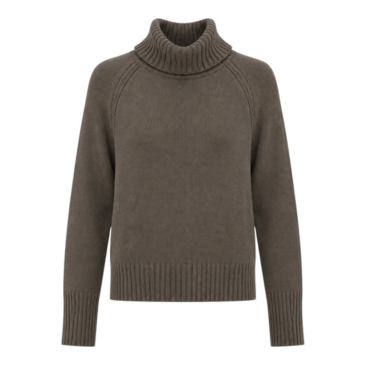 Amazing Renee Brown Sweater One Size
