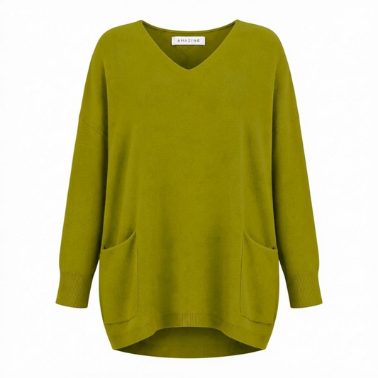 Amazing CaryfX Sweater Green Envy