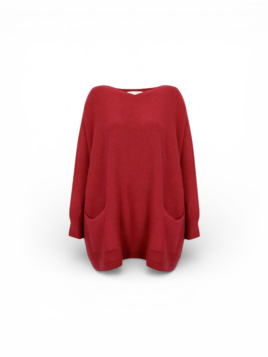 Amazing Caryf X Sweater Rouge