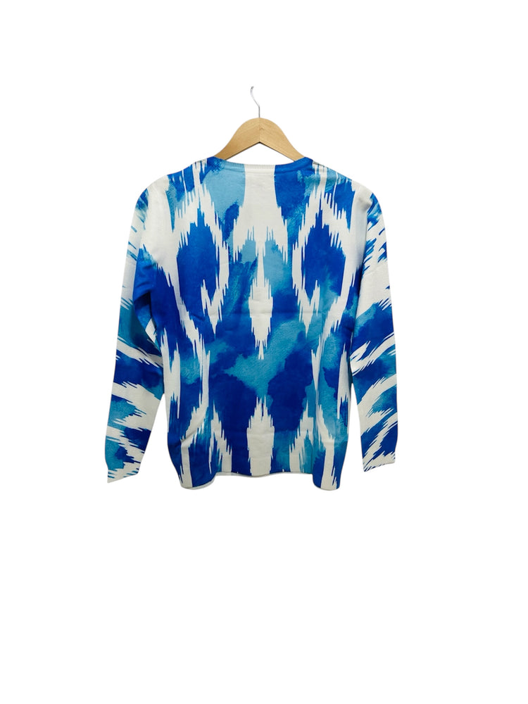 Peruzzi Ikat Print Knit