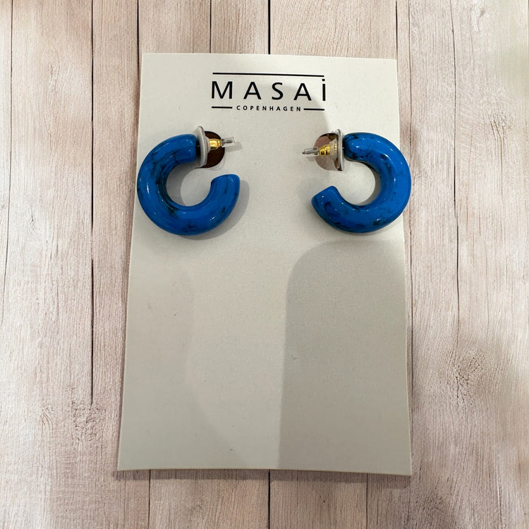 Masai Radue Earrings Ultramarine