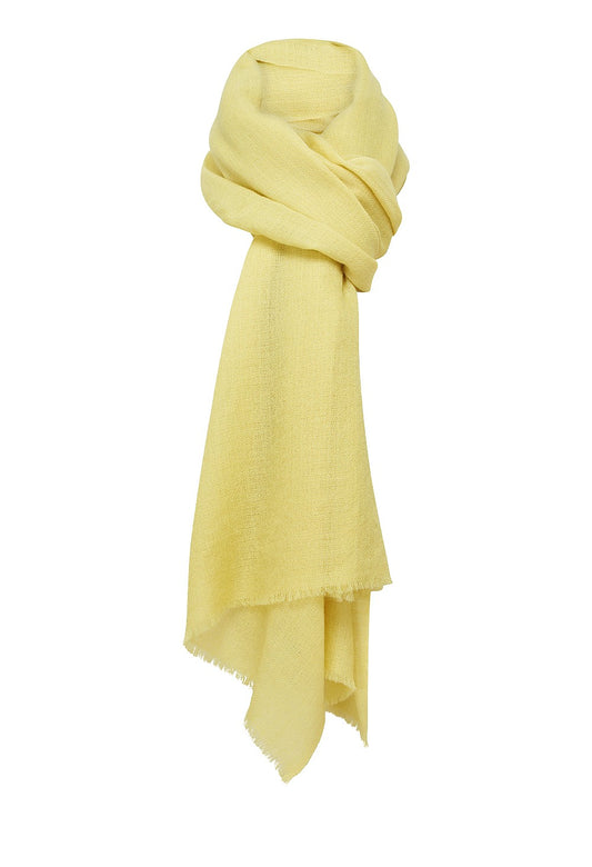 Adini Ray Summer Shawl - Pale Lime