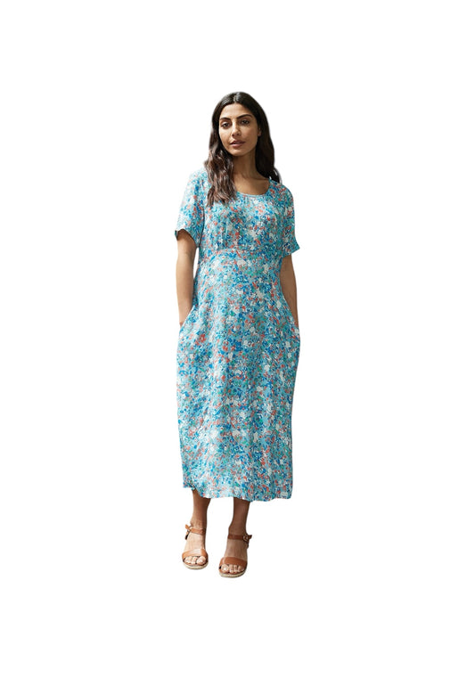Adini Echo Print Alcor Dress - Multi