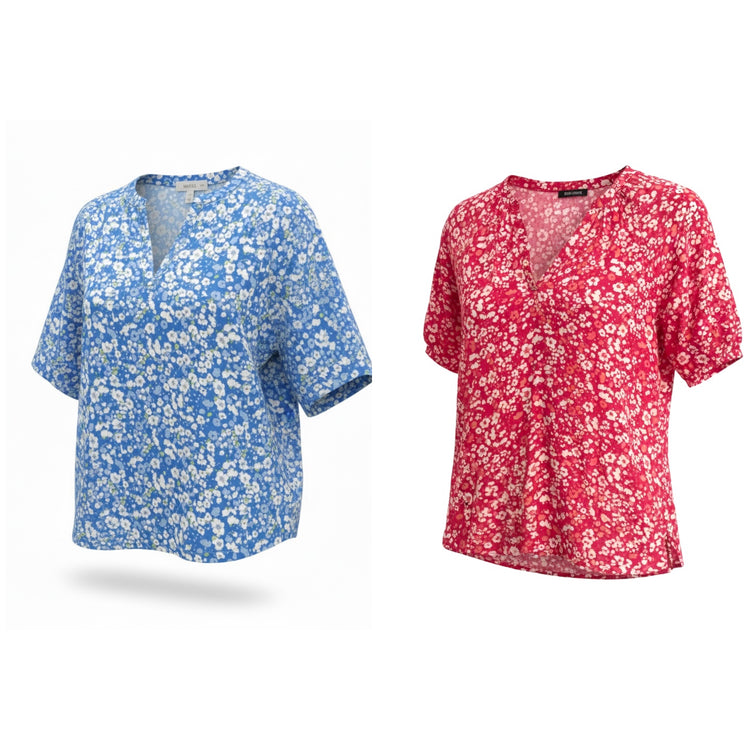 Pomodoro Ditsy Blouse 52600