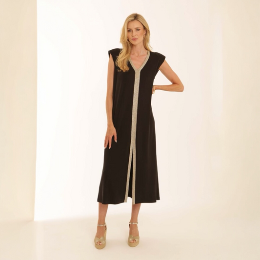 Pomodoro Cupro Dress 22603