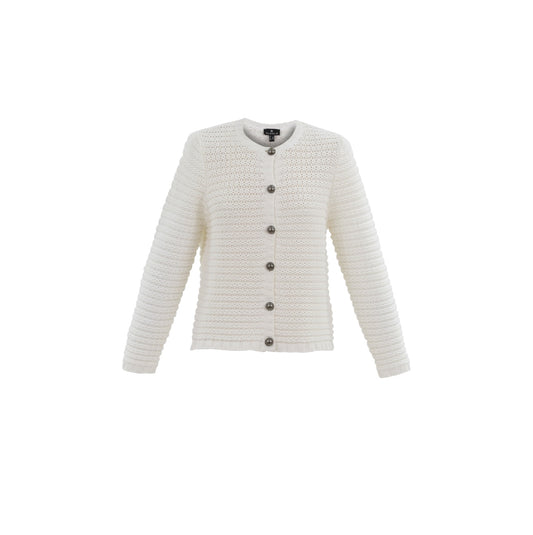 Marble 7642-104 Ribbed Cardigan