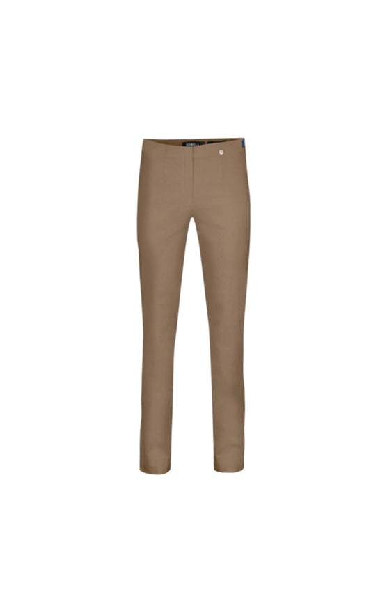 Robell 51412-5499/17 Marie Full Length Trouser Taupe