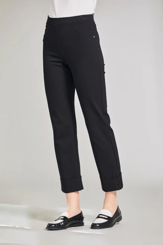 Peruzzi W24121 Classic Turn up Trouser Black