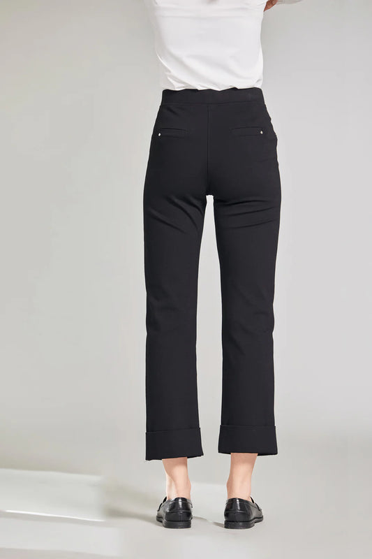 Peruzzi W24121 Classic Turn up Trouser Black