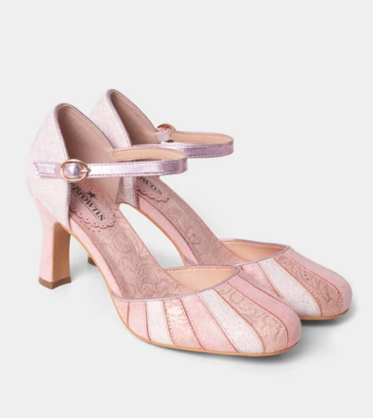 Joe Brown Lace Shoe - Pink
