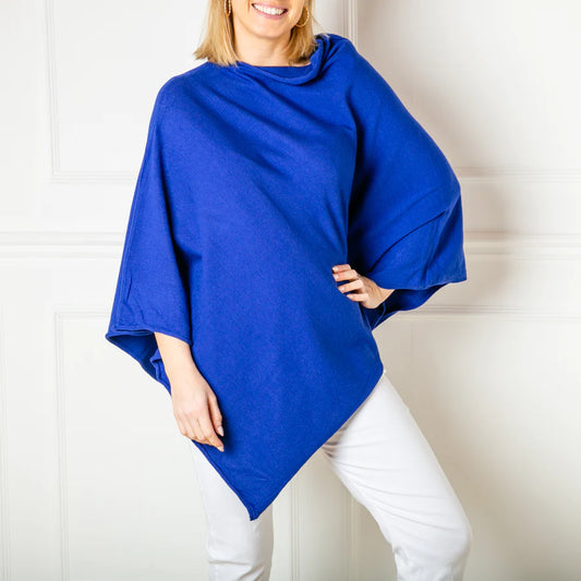 Tilley Poncho Royal Blue