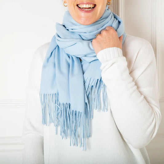 Pashmina Baby Blue