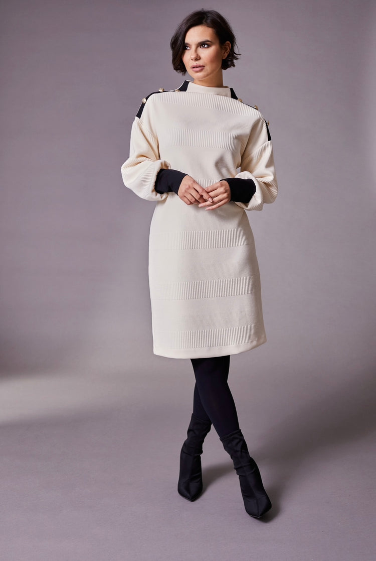 Peruzzi Turtle Neck Dress