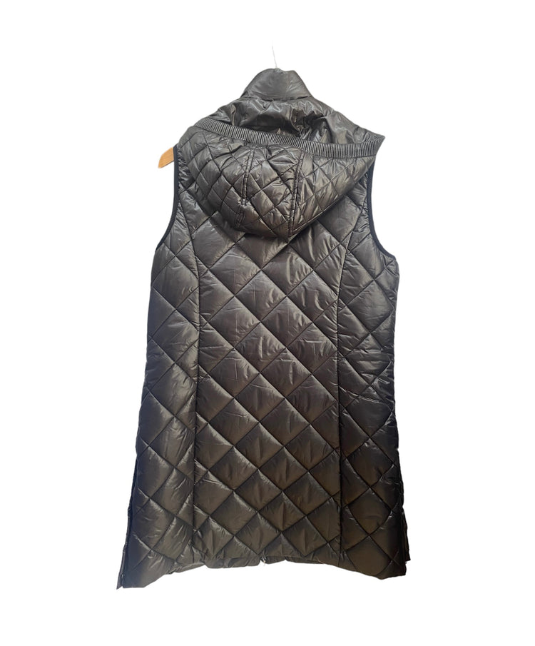 Normann Quilted Gilet Black