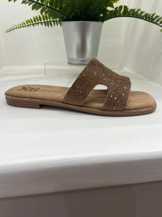 Xti 142857 Taupe Mule